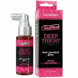 Полуничний спрей для мінету Doc Johnson - Good Head Deep Throat Spray, Sweet Strawberry , 59 ml Doc Johnson SO2801 89717