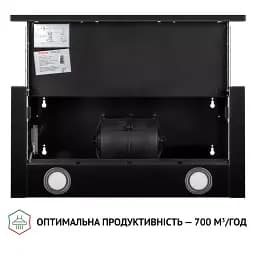 Витяжка телескопічна Perfelli TL 6212 BL 700 LED - мініатюра 8