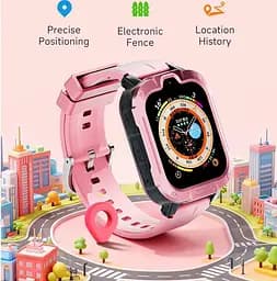 Дитячий смарт-годинник Lemfo H-04 з GPS трекером, 4G SIM-картою, відеодзвінками, прослуховуванням, камерою, геозоною та кнопкою SOS для дітей - мініатюра 5