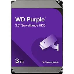 Жорсткий диск 3.5` WD Purple 3TB SATA 256MB (WD33PURZ)