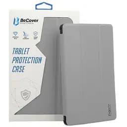 Чохол-книжка BeCover силіконовий для Apple iPad Mini 7 2024 Gray (712430) - мініатюра 4