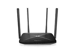 Роутер Mercusys AC12G Wireless Dual Band Router, 3x10/100/1000 Mb/s LAN, 1x10/100/1000 Mb/s WAN, 4 зовнішні антени
