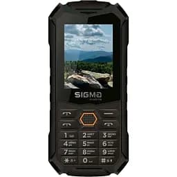 Мобільний телефон Sigma X-treme PV68 Black-Orange (UA UCRF)