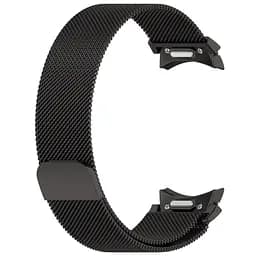 Ремінець металевий для смарт-годинника Google Pixel Watch 40,42,43,44,45,46,47 mm, Milanese Magnetic, чорний, міланська петля, браслет на магнітній застібці, сумісний з годинником Google Pixel Watch, для моделей з розміром корпусу 40,42,43,44,45,46 - мініатюра 3