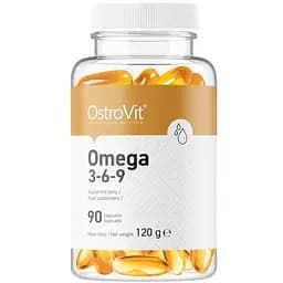 Жирні кислоти OstroVit Omega 3-6-9, 90 капсул
