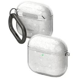 Чохол з карабіном Ringke Air Glitter для AirPods 4 2024 Clear