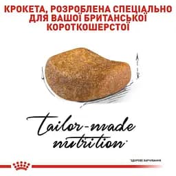Сухий корм для британських короткошерстих дорослих котів Royal Canin British Shorthair Adult з м'ясом птиці 3.2 кг + 800 г - мініатюра 4