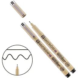 Линер Pigma Micron (10) 0.6 мм Черный Sakura