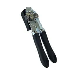 Консервный нож открывалка для консерв консервооткрыватель нержавеющая сталь пластик 21 см, Kitchen Master Черный 84397