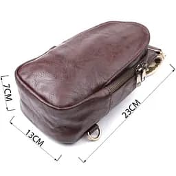 Сумка Vintage через плече з екошкіри 13х23х7 см sum0026985 - мініатюра 3