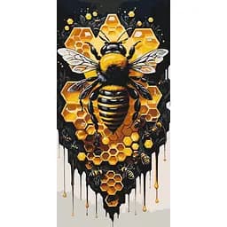 Картина по номерам "Медовое искусство" Art Craft 11577-AC 40x80 см