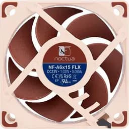 Кулер до корпусу Noctua (NF-A6x15 FLX) - мініатюра 3