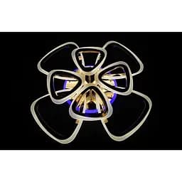 Світлодіодна люстра Linisoln 6521/4+4 Gold - мініатюра 5
