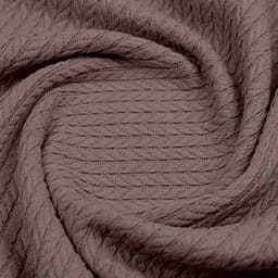 Плед-покривало Cosas Knitted Braid Mousse косичка 75х95 см (Blanket_100Mousse_KnittedBraid_75x95) - мініатюра 3