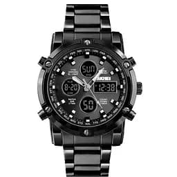Наручний годинник чоловічий Skmei Molot Limited AllBlack Чорний (2191)