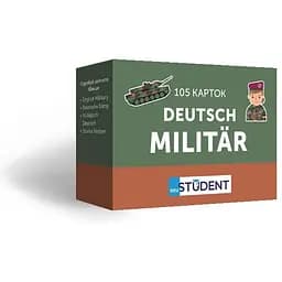 Настольная игра English Student Карточки для изучения немецкого языка English Student Militar (укр.) (591226006)