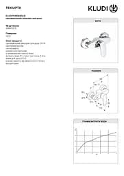 Змішувач для душу Kludi Pure&Solid 348410575 - мініатюра 2