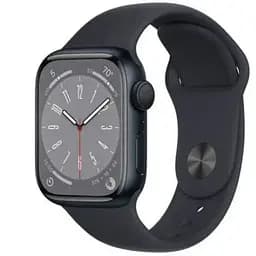 Смарт-годинник Apple Watch Series 8 GPS Midnight Aluminum Case with Midnight Sport Band Regular 41 мм (MNP53UL/A) (59303-ska)