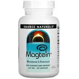 Магний L-треонат Source Naturals 667 мг 90 капсул