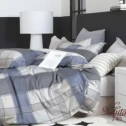 Комплект постільної білизни Viluta євро сатин 7405