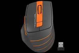 Миша бездротова A4Tech FG30 Black/Orange - мініатюра 1