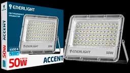 Прожектор світлодіодний Enerlight Accent 50 Вт 6500 K (ACCENT50SMD120C) - мініатюра 4