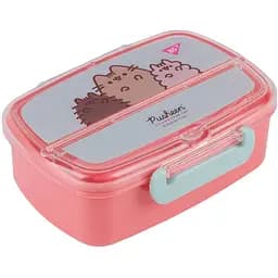 Контейнер Yes Pusheen 750 мл з приладдям рожево-блакитний (708371)