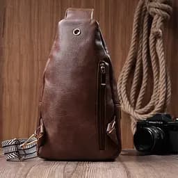 Слінг сумка для жінок Vintage з екошкіри 18.5х29х8 см sum0026963 - мініатюра 10