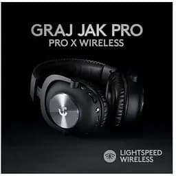 Ігрові навушники Logitech G Pro X Wireless LIGHTSPEED гарнітура для ПК чорна (981-000907) - мініатюра 2
