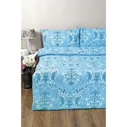 Комплект постільної білизни Iris Home Євро Блакитний 000165387