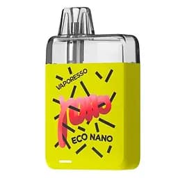 Электронная сигарета под-система Vaporesso ECO Nano Pod 1000 mAh 6 ml Kit Summer Yellow (16464)
