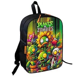 Рюкзак школьный детский Растения против Зомби «Plants vs Zombies» 36х27 см для мальчика (01085)