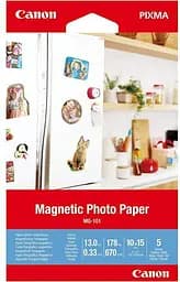CANON MG-101 10x15 MAGNETIC PHOTO PAPER 5sh (3634C002)