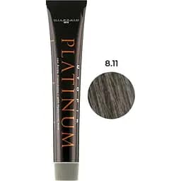 Крем-фарба для волосся Hipertin Utopik Platinum 8.11 Світлий блонд попелястий 60 мл