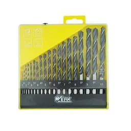 Набір свердл по металу Werk (1-10) x 0.5 мм 19 шт. (129890)