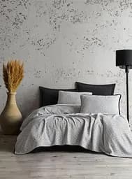 Летнее постельное белье с покрывалом-пике Massimo Siyah Saheser pbe0051386