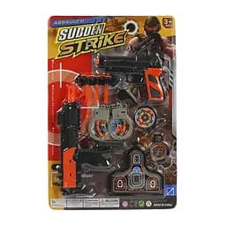 Ігровий набір "Поліцейський" 2 пістолети, 3 патрони на присосці, аксесуари A833