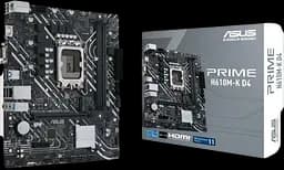 Материнська плата Asus H610M-K Prime D4 LGA 1700 (PRIME H610M-K D4) - мініатюра 2