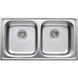 Кухонна мийка Haiba 78x43 Double Decor (HB0567)