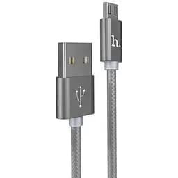 Кабель Hoco X2 knitted Micro USB Charging cable Tarnish