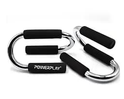 Упоры для отжиманий PowerPlay 4318 Push-Up Bars Stell металлические (S-образные) (PP_4318)