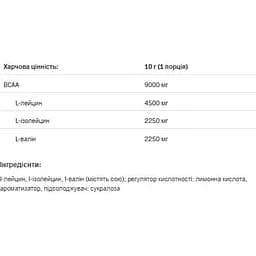 Аминокислота Allnutrition BCAA Instant 400 г Lemon