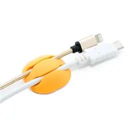 Органайзер для кабелю ExtraDigital Cable Clips CC947 коричневий
