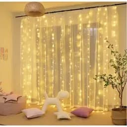 Гирлянда штора 3×3 м 300 LED желтый СС 07001-3