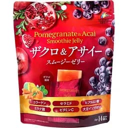 Диетическая добавка Unimat Riken желе-смузи с коллагеном, керамидами, витамином С, гранатом и асаи 14 шт. 140 г