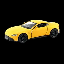 Машинка Uni-fortune Aston Martin Vantage 2018, 1:36, матовый желтый (554044M(A))