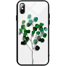 Чехол-накладка Toto Glass Fashionable Case Apple iPhone X Tree of Life White