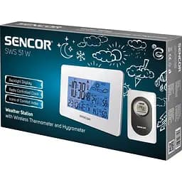 Метеостанція Sencor SWS51W White [134747] - мініатюра 3