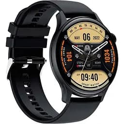 Смарт-годинник Lemfo HK85 силіконовий ремінець Black (16721-hbr)