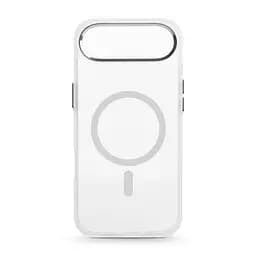 Чехол для Apple iPhone 17 Air, Unit MagSafe, белый, прозрачный, магсейф, противоударный, магнитный, панель-накладка с поддержкой MagSafe, с поддержкой беспроводной зарядки, TPU+PC, защита всего корпуса, ударостойкий, ArmorStandart (ARM88999)